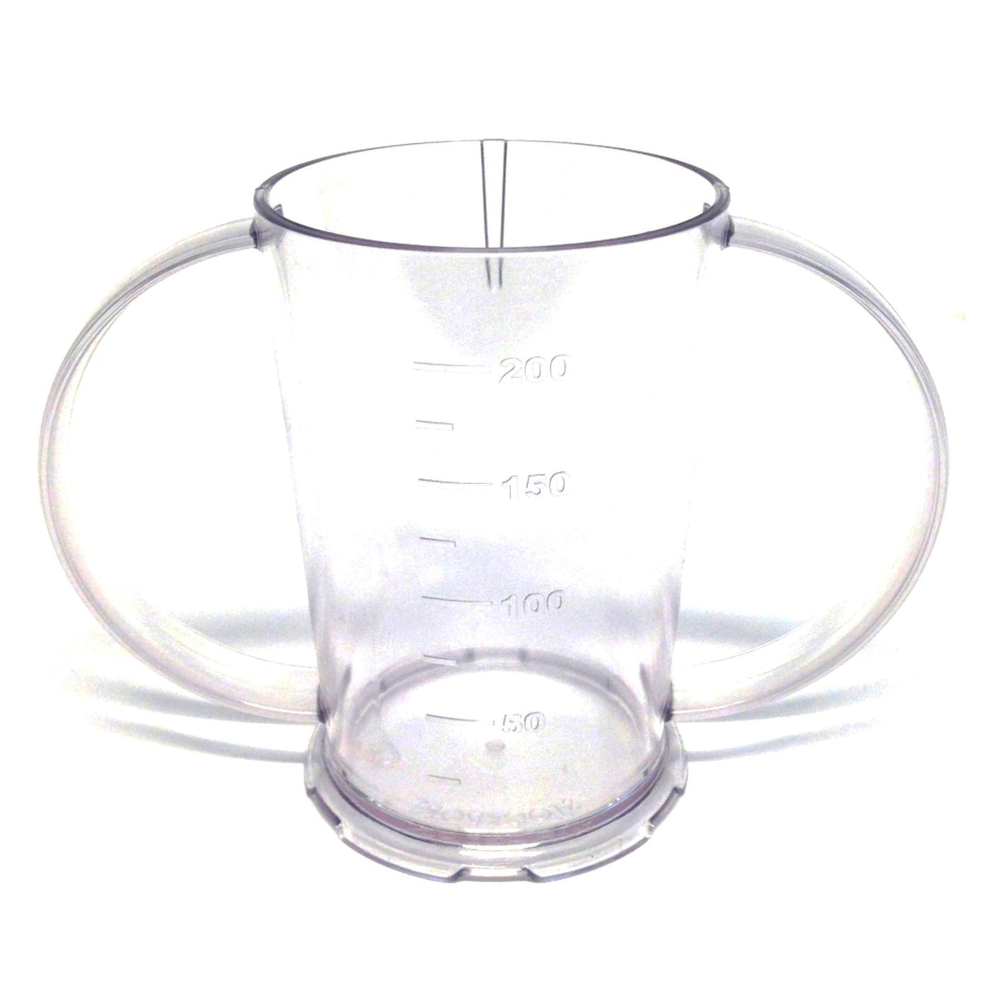 Polycarbonate Two Handled Beaker Clear 9oz Bidfood Catering Supplies 9700