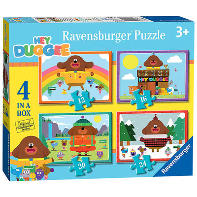 Dino Friends 4-in-a-Box Puzzle Set