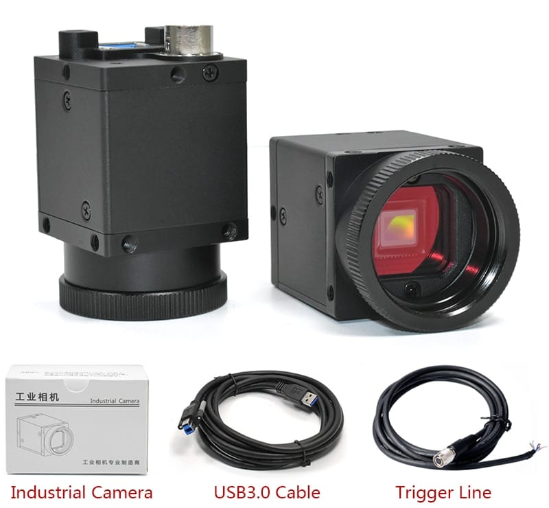 USB3.0 Vision Industrial Camera 5.0MP Color Global Shutter