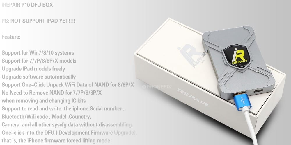 iRepair BOX P10 For iPhone iPad Read Write SN One-Key Wifi