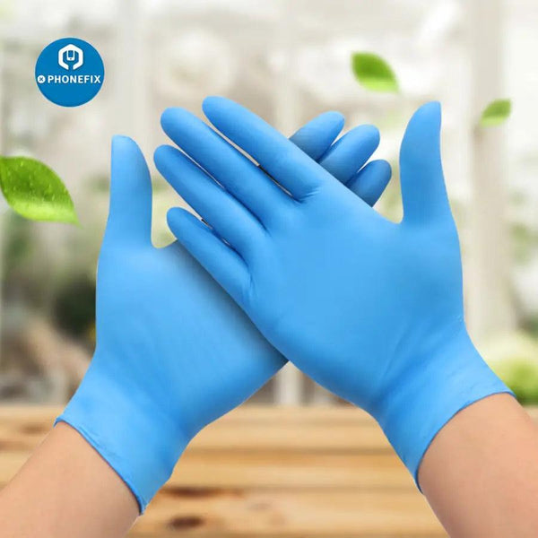 Thin White Nylon PU Finger-Coated Rubber Dipped Rubber Coated Palm  Electronic Dust-Free Anti-Static Protective Gloves - China Nitrile Gloves  and Work Gloves price
