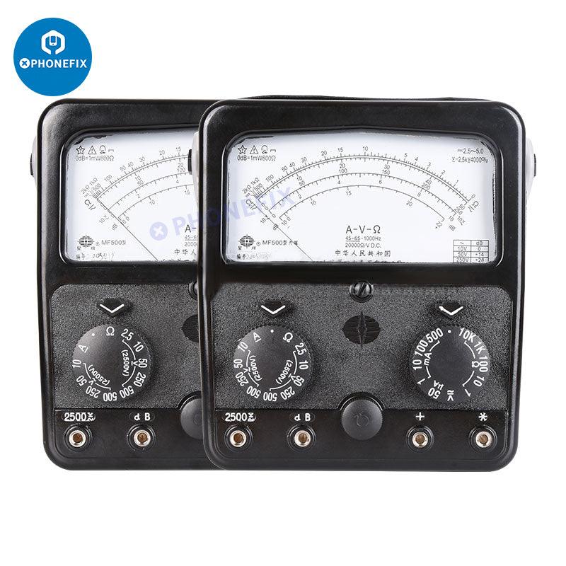 MF500 High Precision Multimeter AC DC Resistance Tester Meter