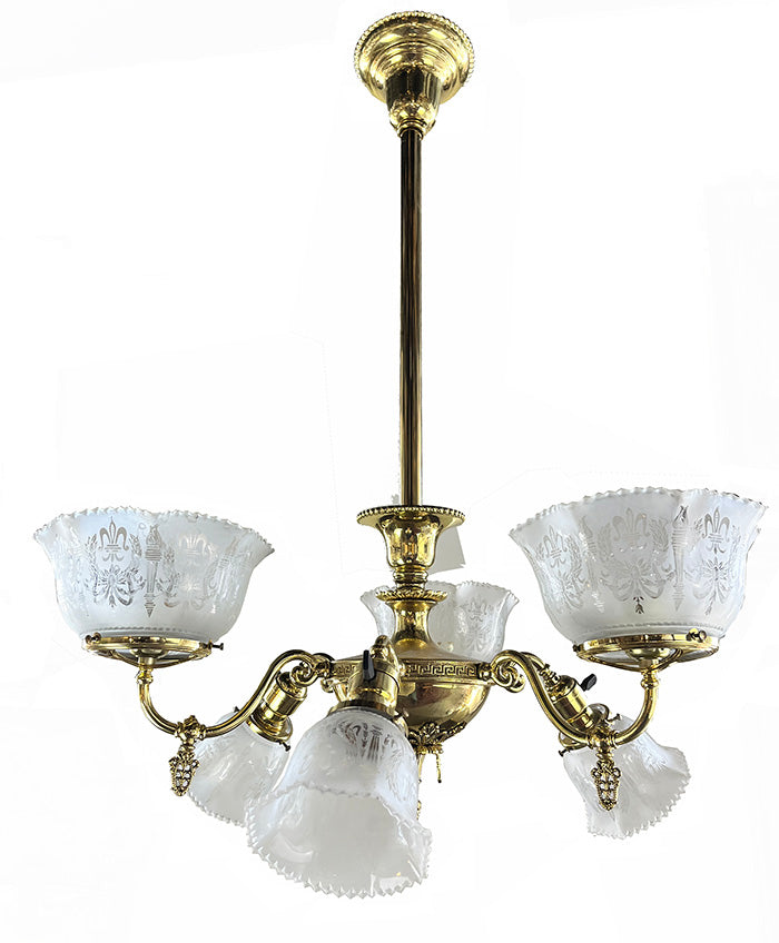 How to Clean an Antique Brass Chandelier and Remove Tarnish