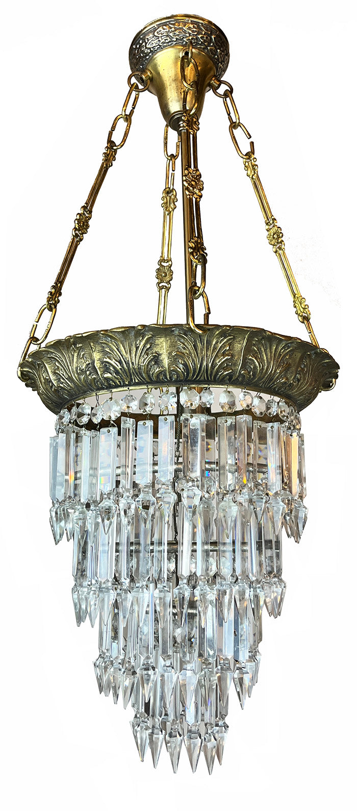 old fashioned chandelier lights