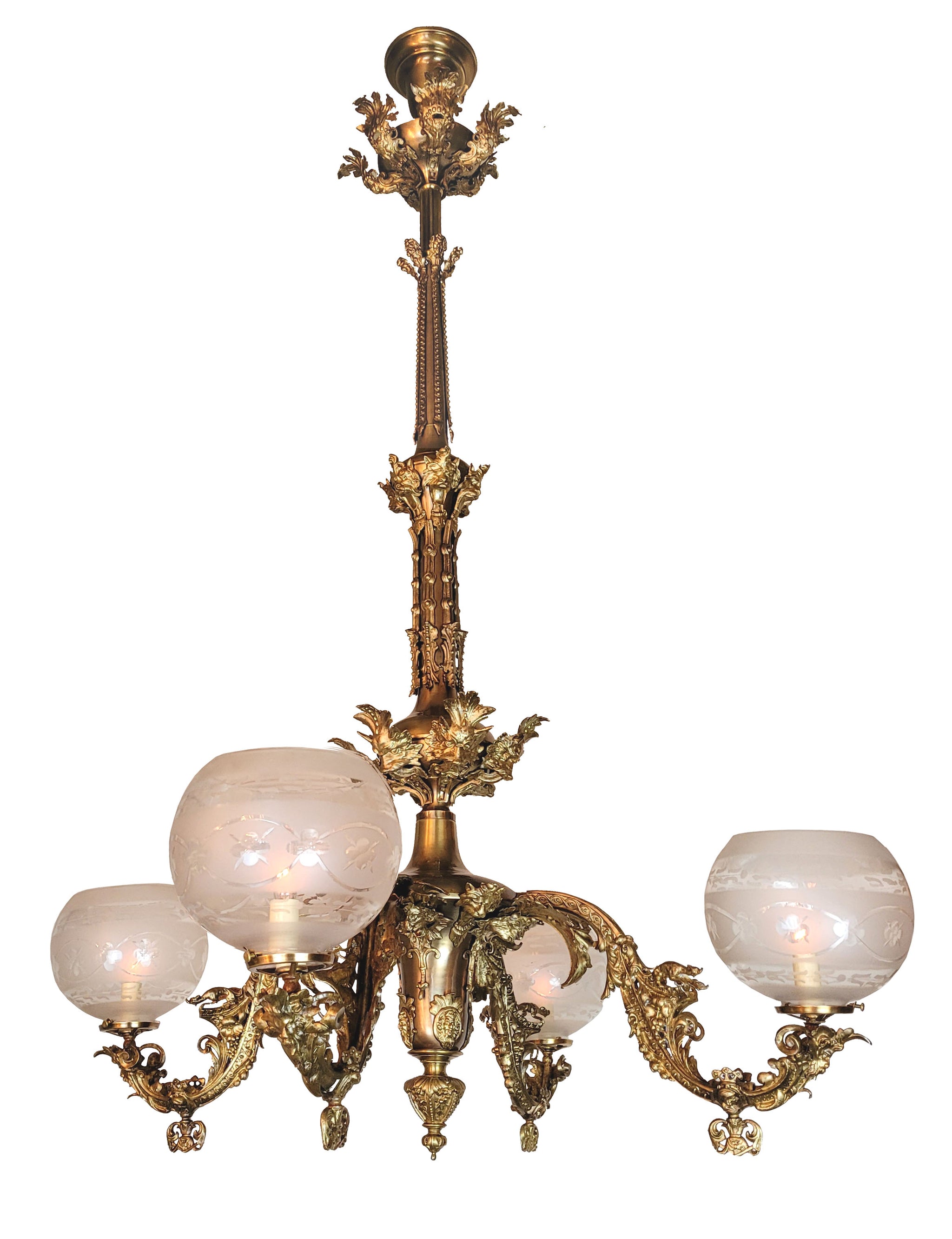 gasolier lamp