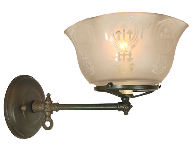 antique gas sconce