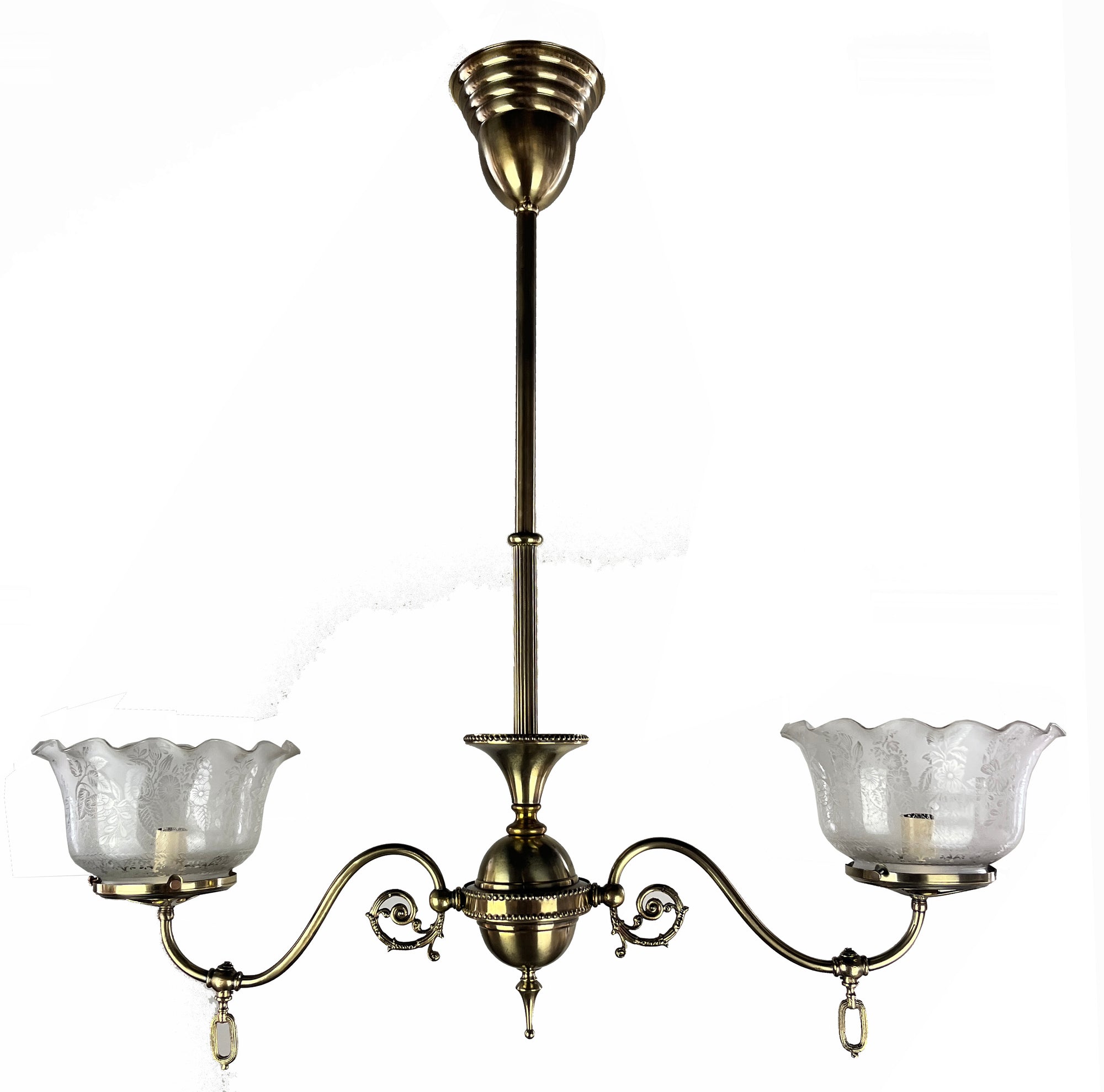 antique edwardian lighting