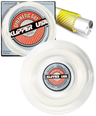 Synthetic Gut Original 16 Racquet String, Klipper USA