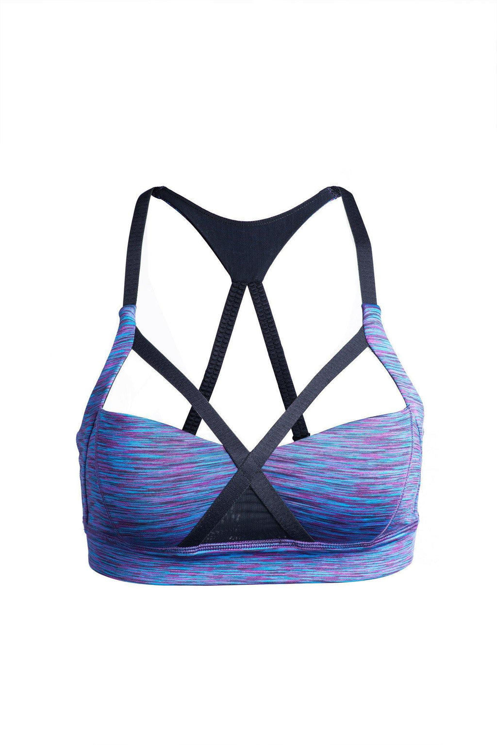 Mitchell Bra Light Impact- Heathered– TITIKA Active Couture