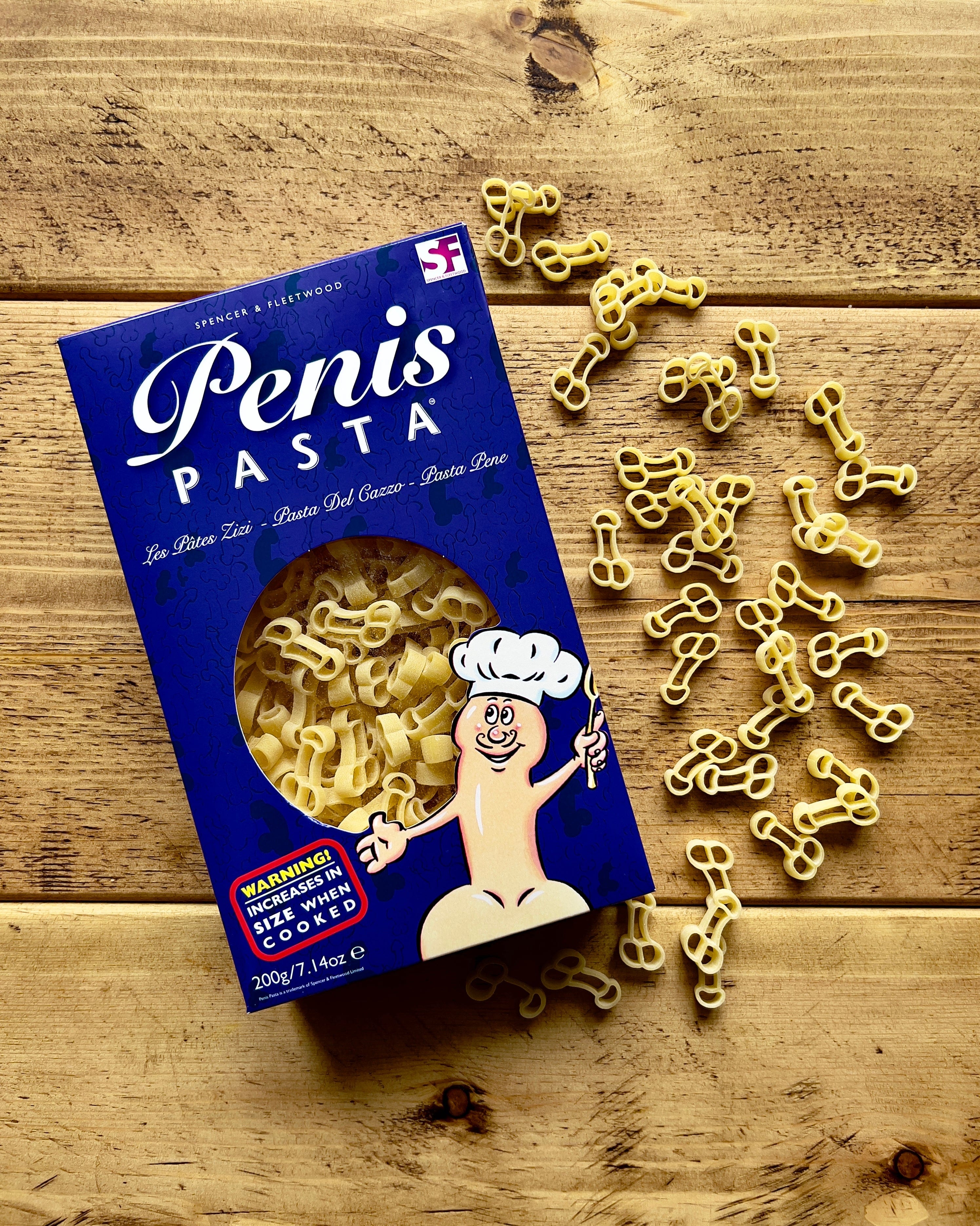 Penis Shaped Pasta - Only £ for a mouthful of Penis!