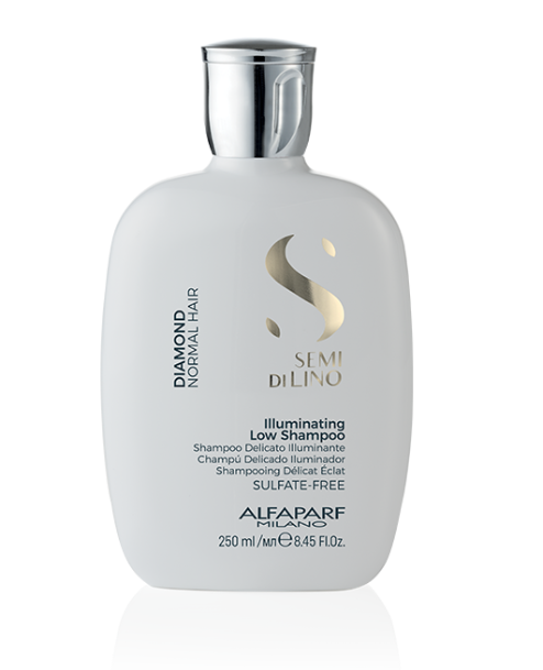 ALFAPARF SEMI DI LINO DIAMOND ILLUMINATING SHAMPOO 250ml - Shampoo.ie product image