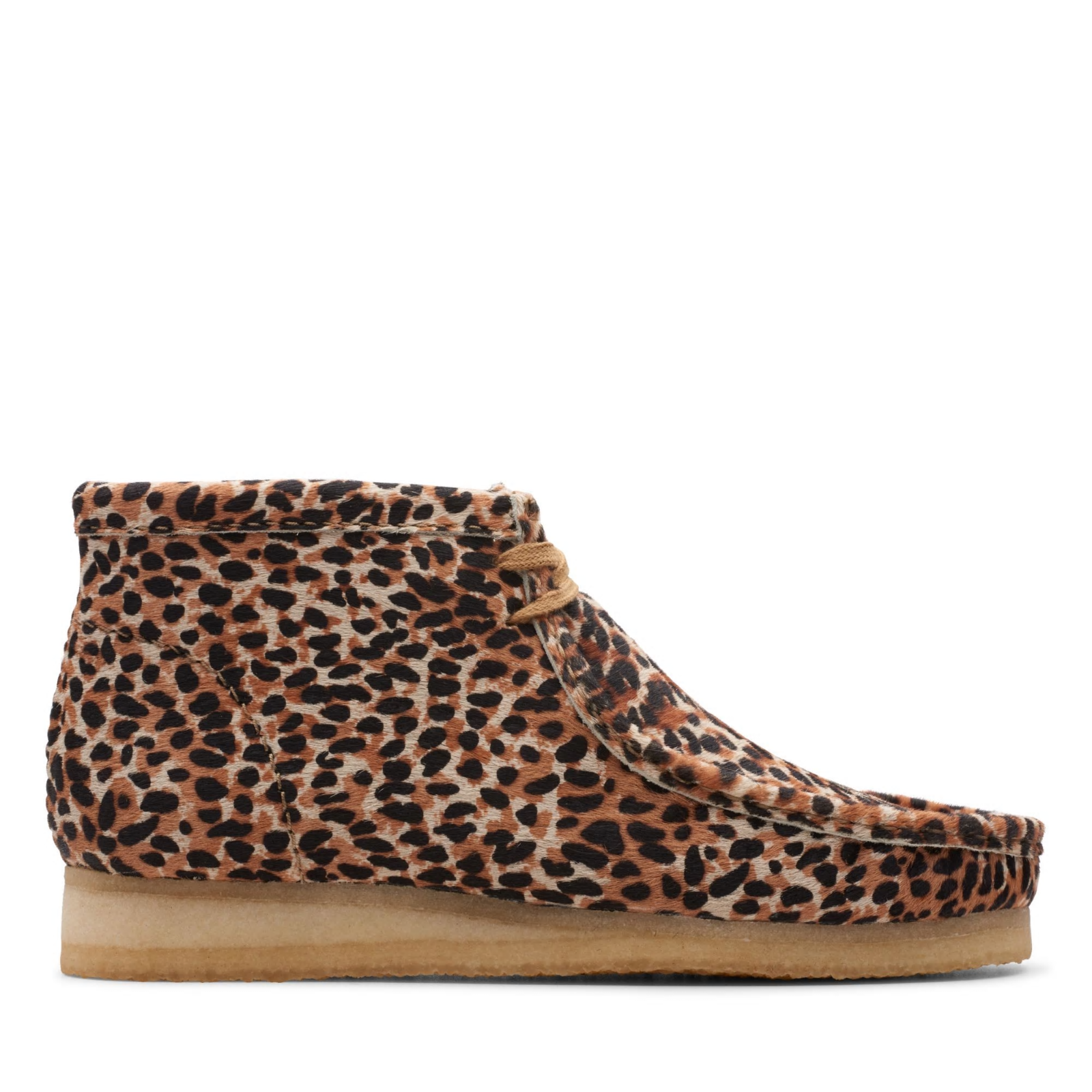 clarks animal print boots