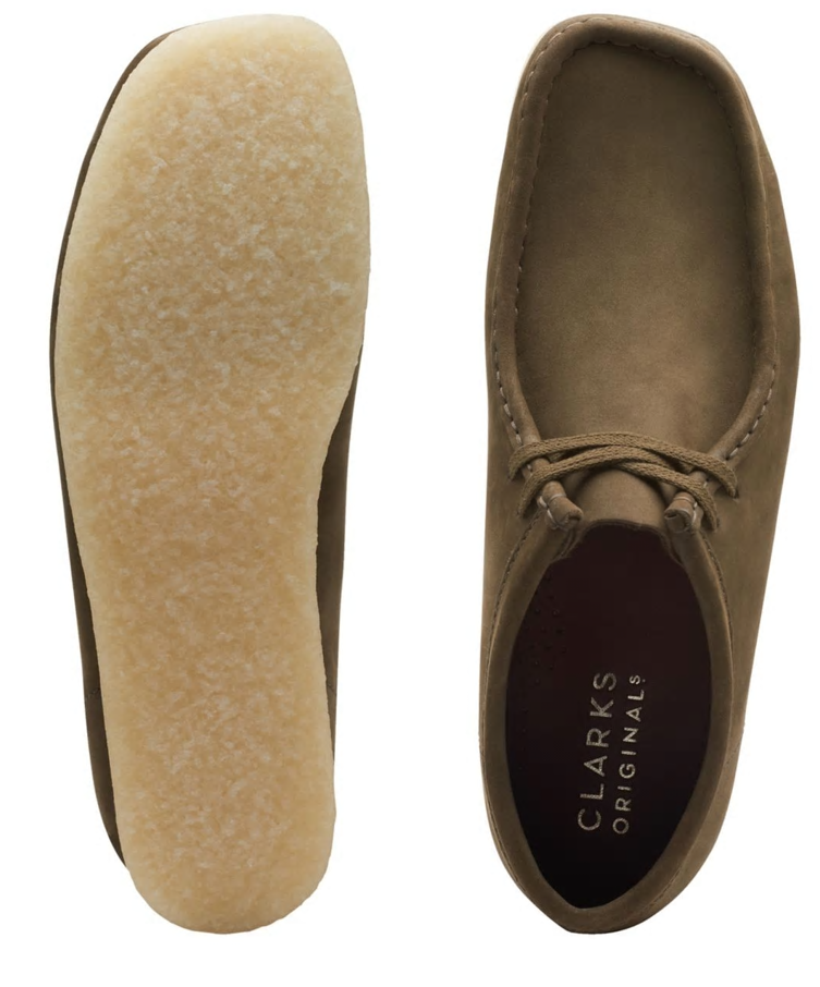 olive wallabees