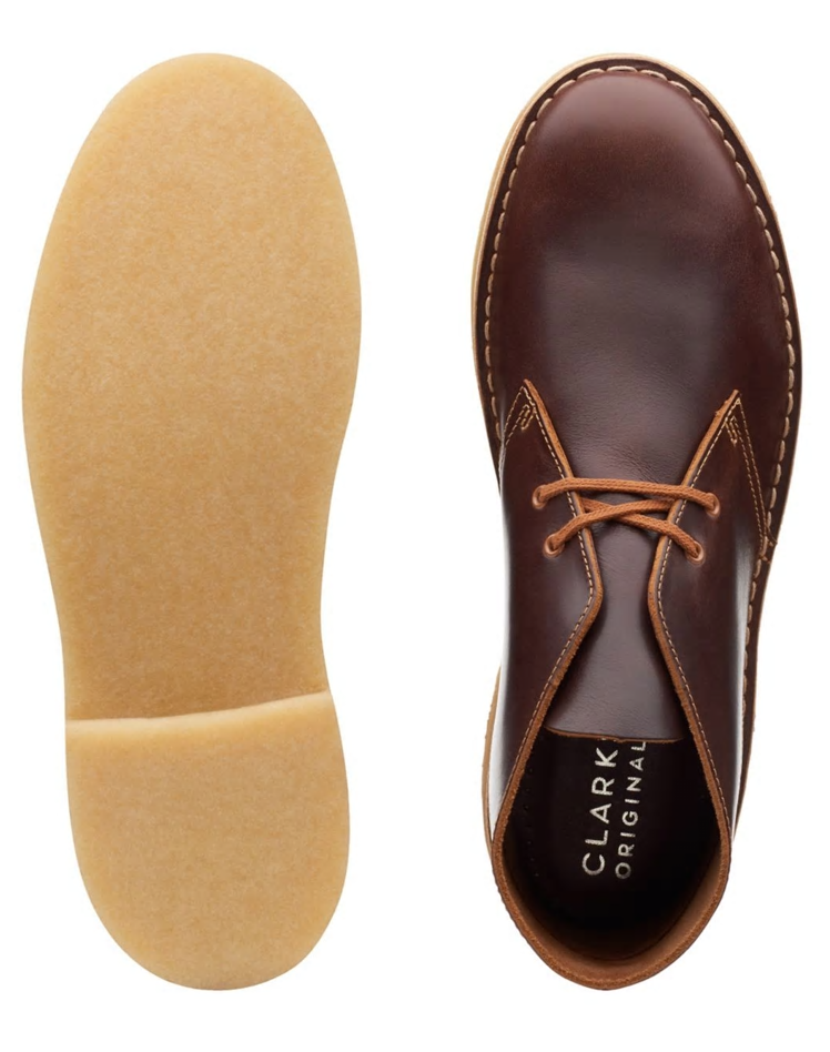 clarks original tan desert shoes