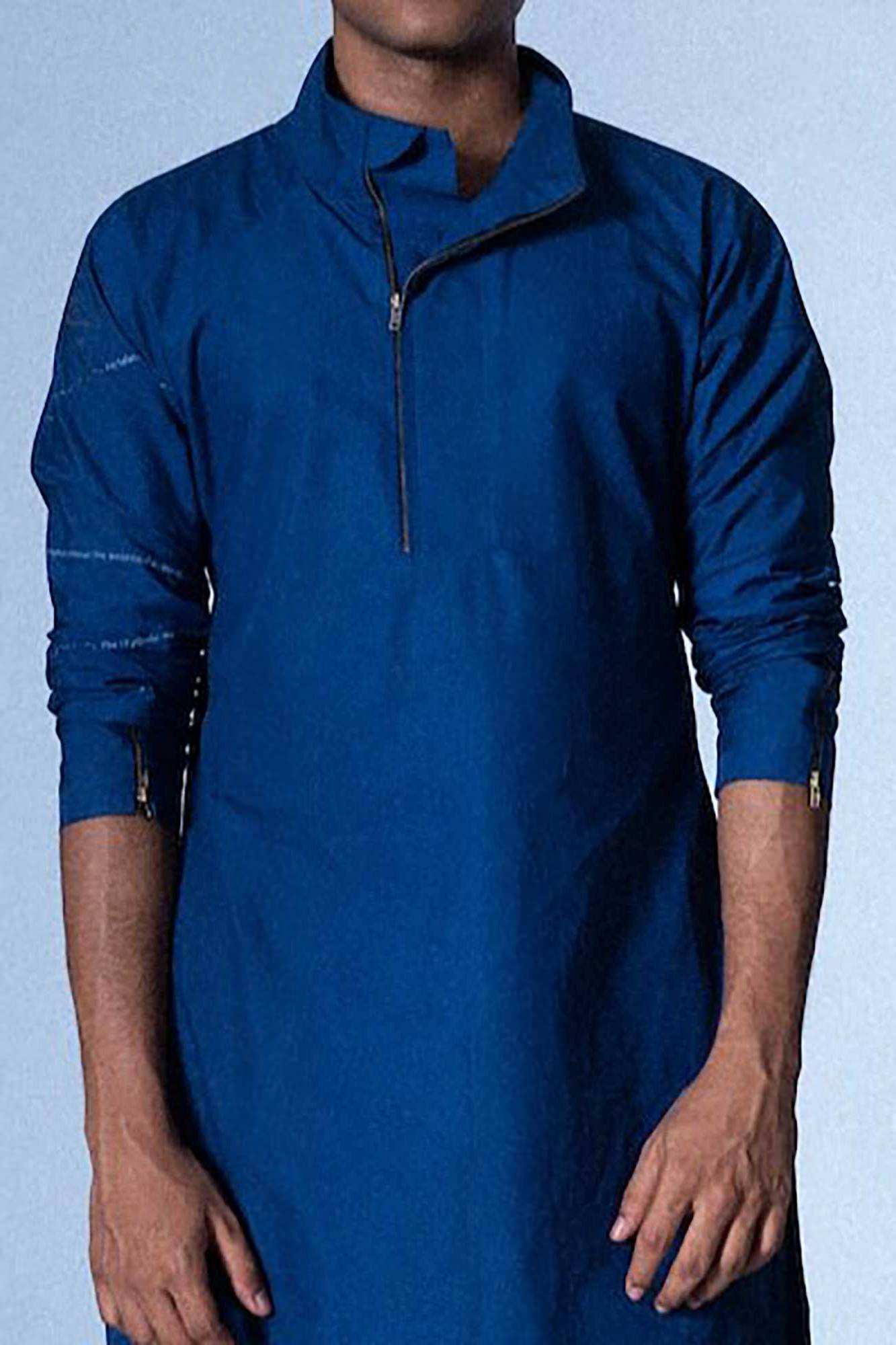 Anouk Men Woven Design Regular Kurta With Trousers - Price History