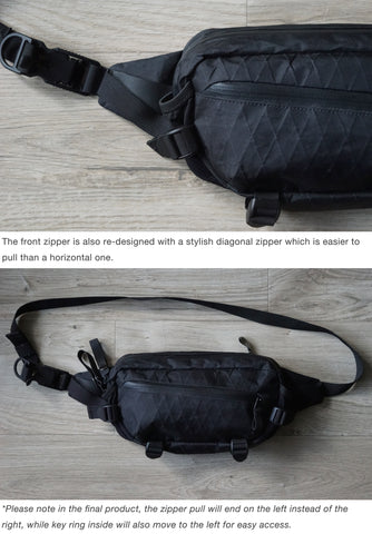 X-Pac Tech & Trekking Sling Bag 2.3L – instinctbackpack