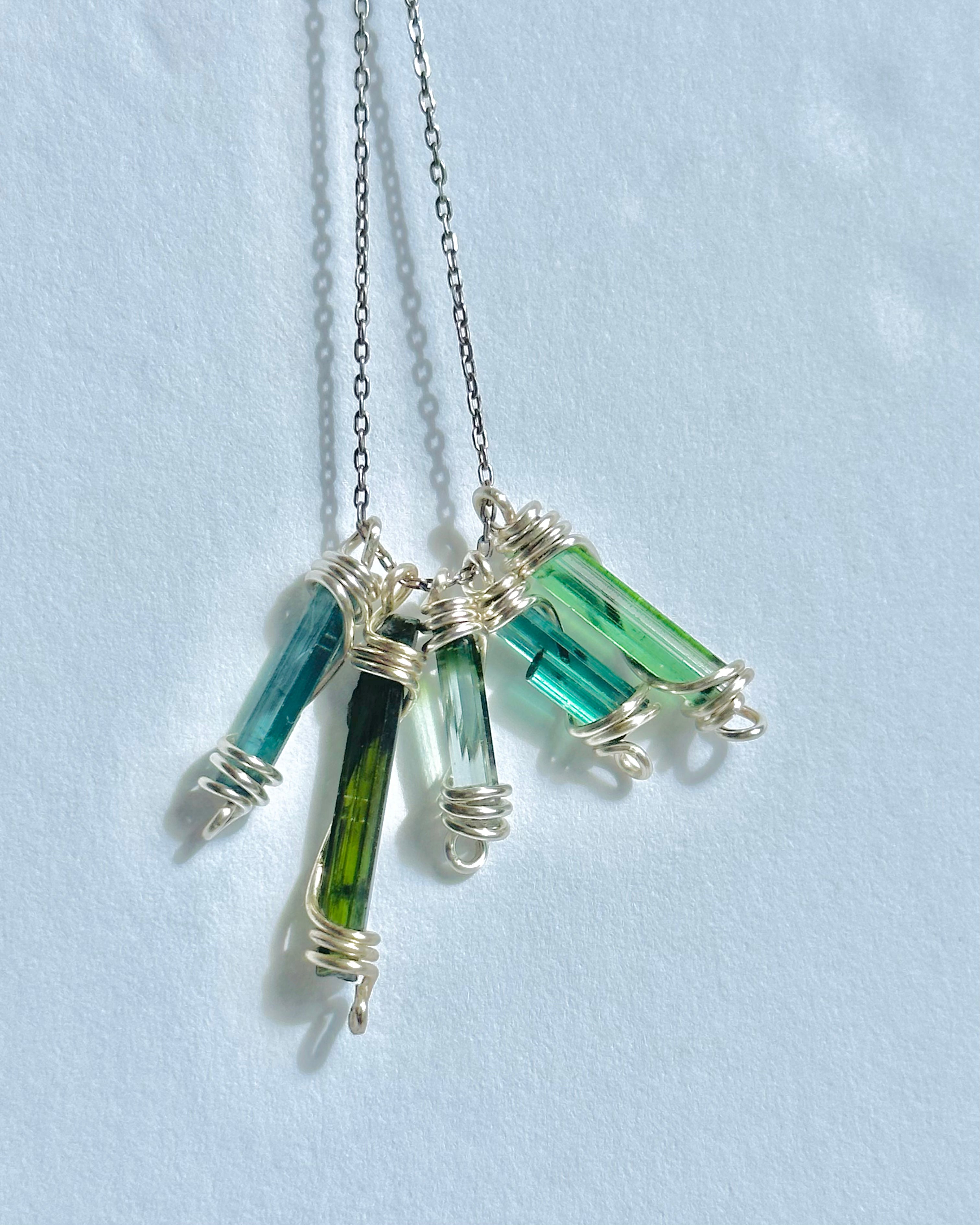 AAA Grade Tourmaline necklaces