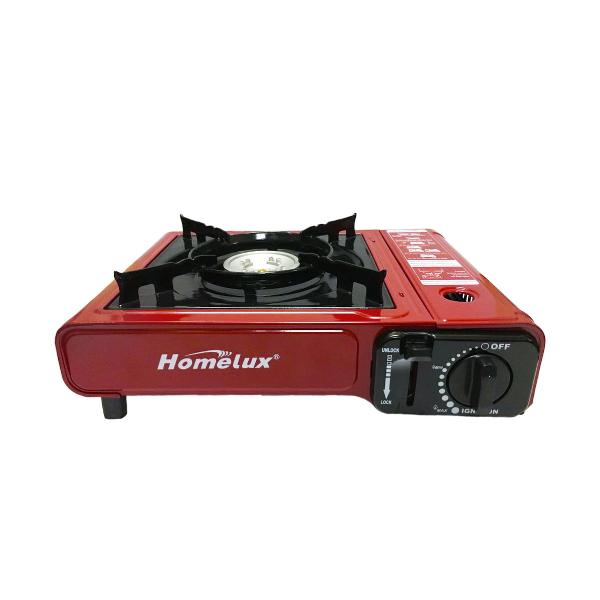 Homelux Portable Gas Stove HP-2002R — AlatDapur