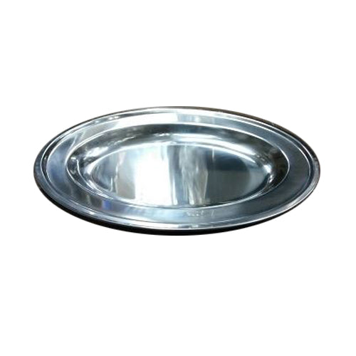 31 - 46 cm Stainless Steel Deep Oval Plate (All Size)