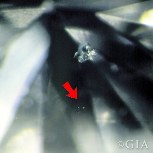 Diamond Pinpoint Inclusion Clarity Grading GIA