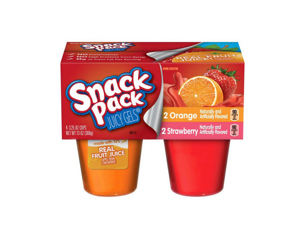 snack pack jello sugar