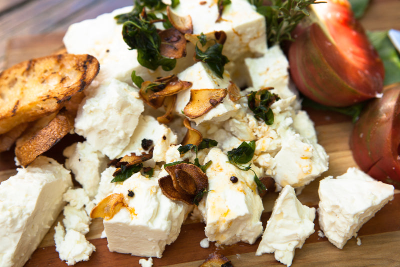 Cheeseboard with Feta Lesbos - by Mia Nakano Photography