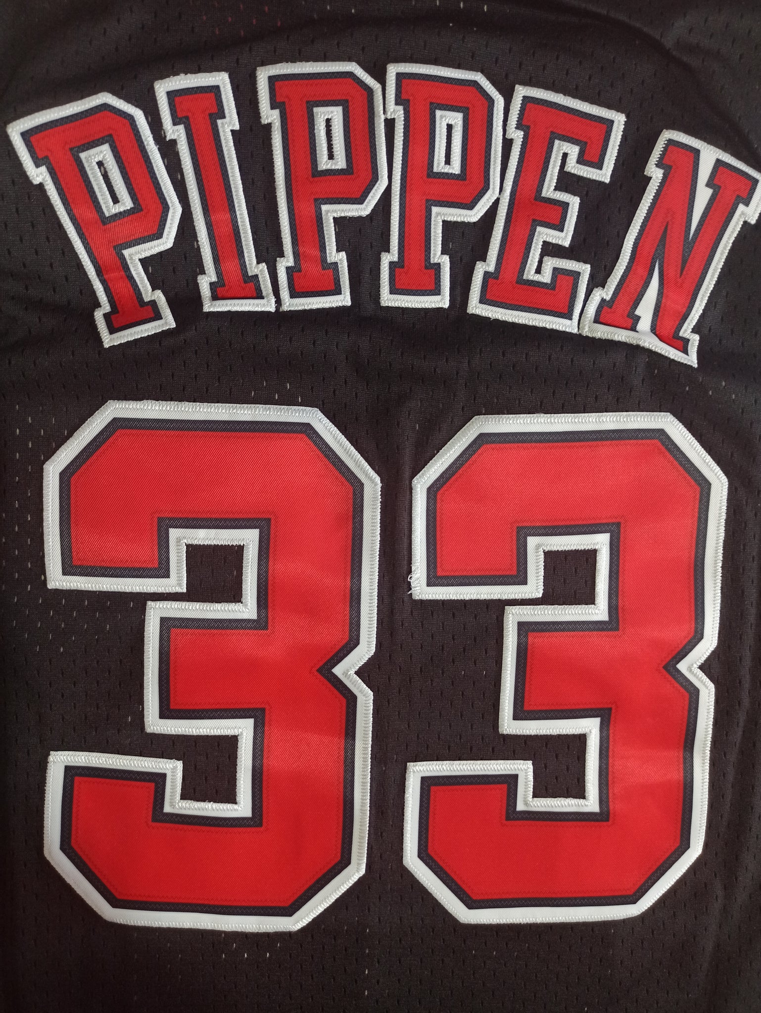 Buy Mx Mitchell & Ness #33 Scottie Pippen Black Swingman Jersey