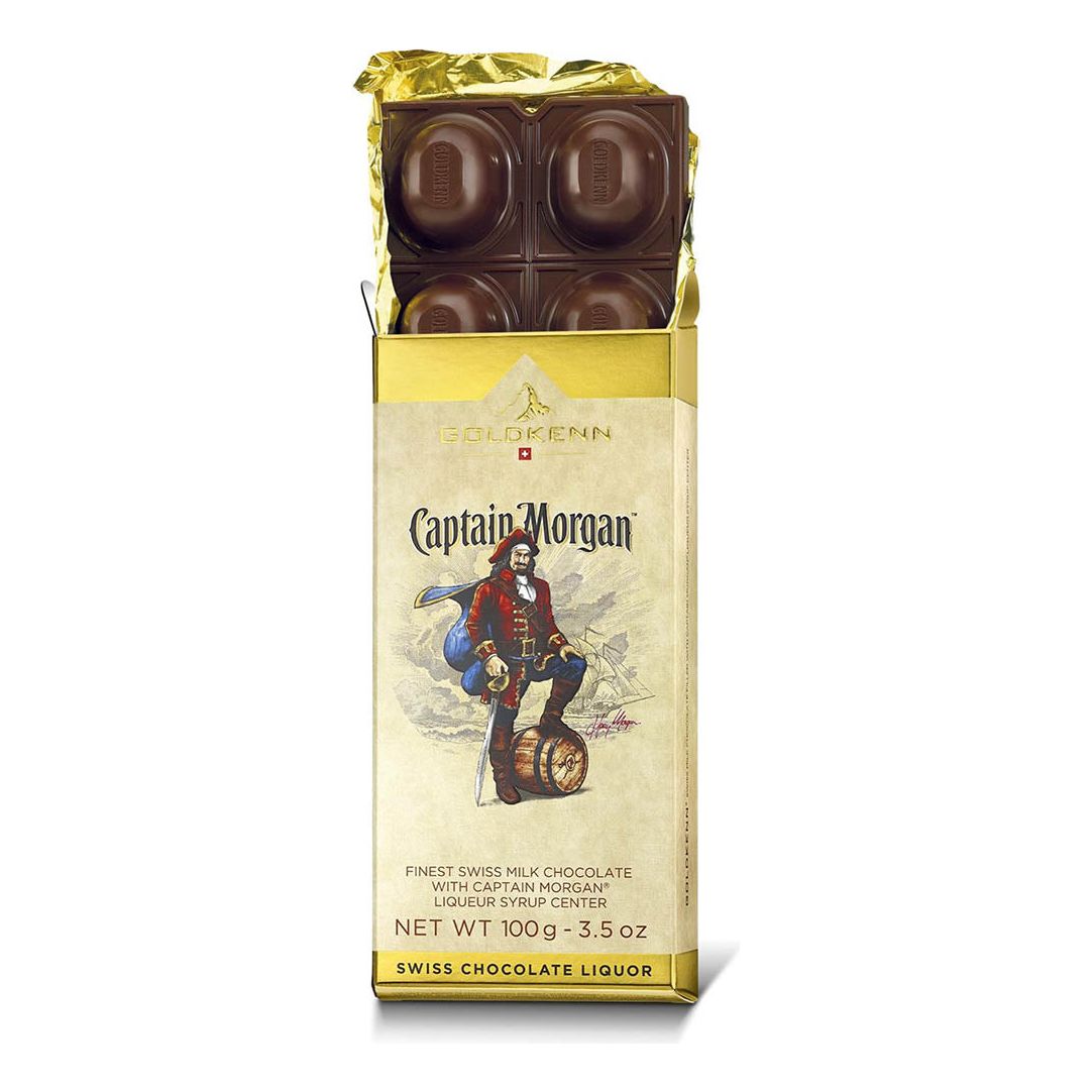 Captain Morgan Goldkenn Chocolate Bar