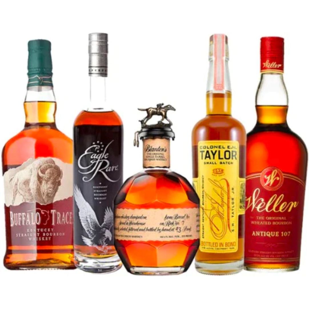 Blanton's, E.H. Taylor, Eagle Rare, Buffalo Trace, & Weller 107 Value Bundle