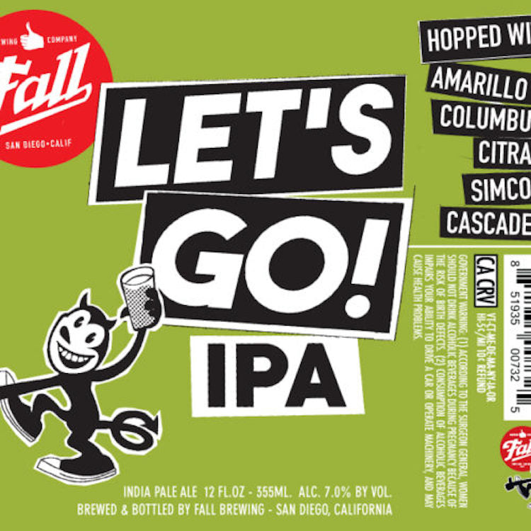 Fall Brewing Company Let's Go IPA 6pk