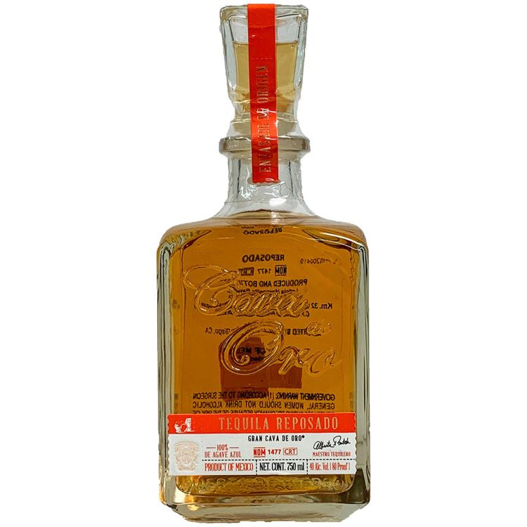 Cava De Oro Anejo Tequila