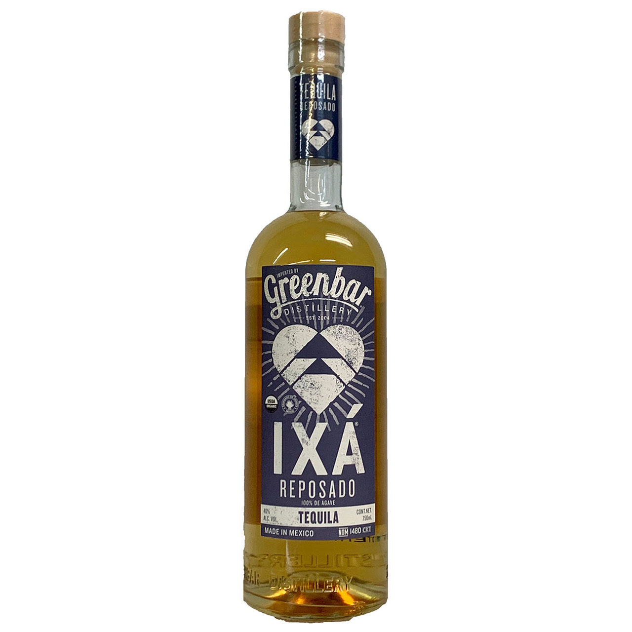 Greenbar Ixa Organic Anejo Tequila