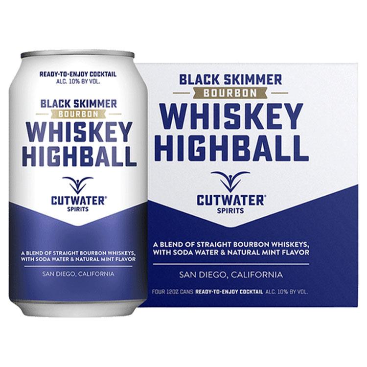 Cutwater Whiskey Highball Canned Cocktail 4pk