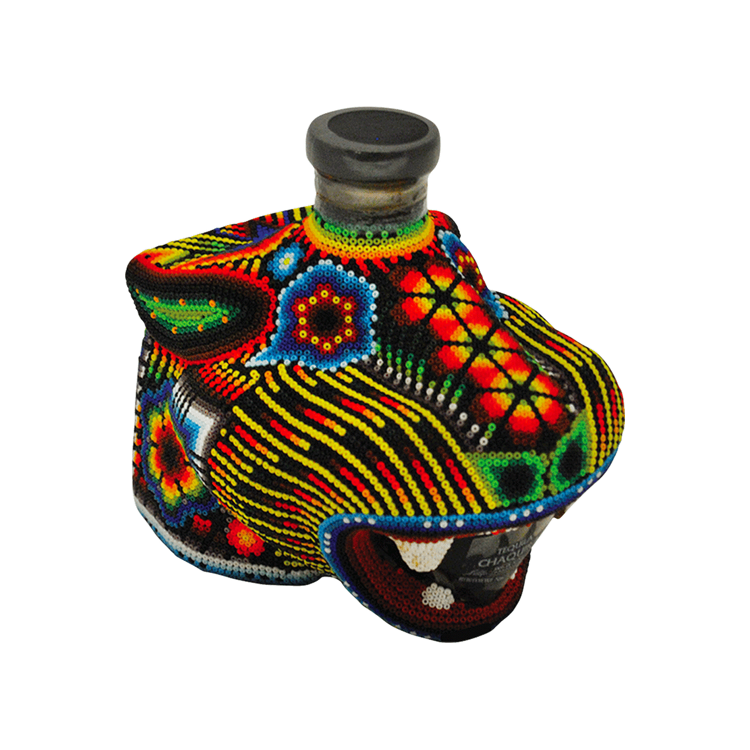 Chaquira Beaded Jaguar Extra Anejo Tequila