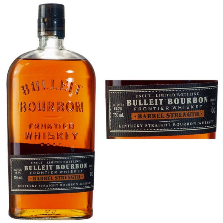 Bulleit Barrel Strength Kentucky Straight Bourbon Whiskey