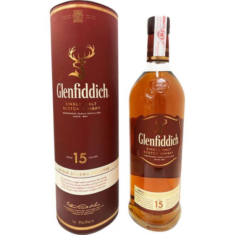 Glenfiddich 15 Year Scotch Whiskey