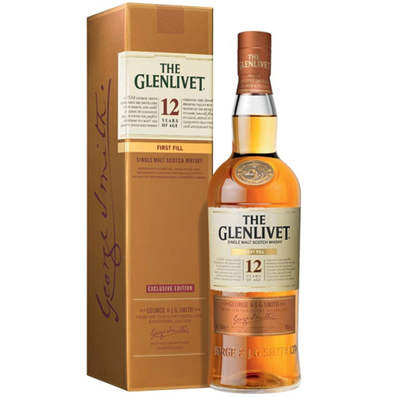 Glenlivet 12 Year First Fill Scotch Whiskey