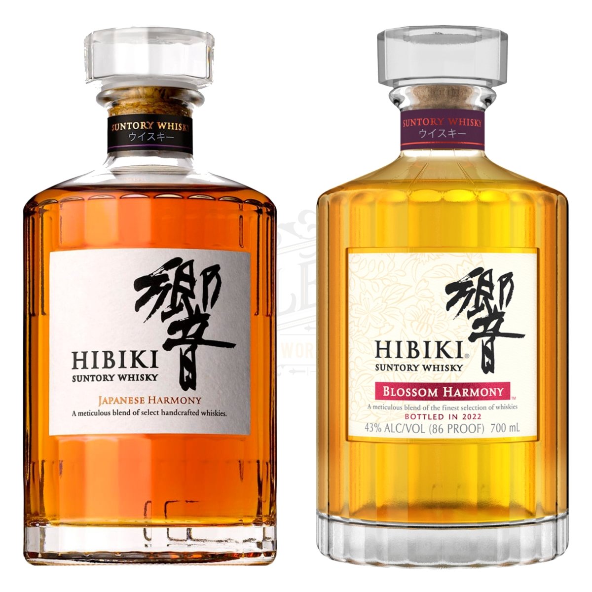 Hibiki Japanese Harmony & Blossom Harmony Bundle