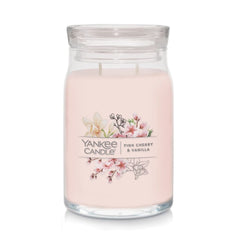 Yankee Candle Signature Large Jar 2 Wick Pink Cherry & Vanilla (1183g)