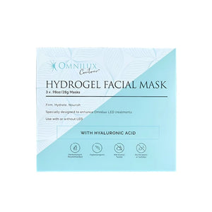 Omnilux Hydrogel Face Masks (3-Pack) - Beauty Mark Company