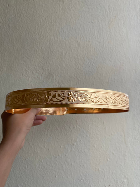 Embossed Simple Lakshmi Hipbelt –