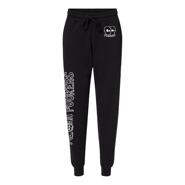 Skullconut Aloha Fuckers Black Women's Sweatpants | Pepper US