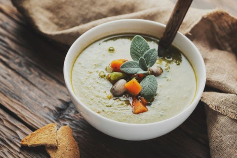 Healthy soup for older adults