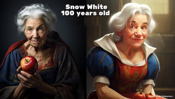 Snow White as a pensioner