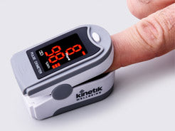 Finger pulse oximeter