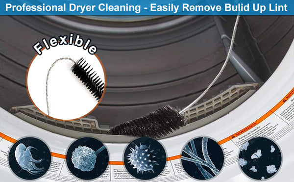 Boxlegend Dryer Vent Cleaner Kit Vacuum Attachment Dryer Lint