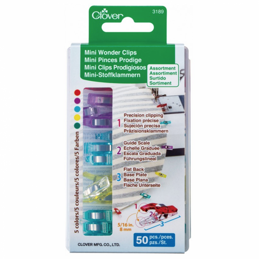 Sewing Clips, Multi-Colour – Pkg of 100 – Riverside Fabrics