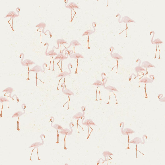 flamingo jersey fabric