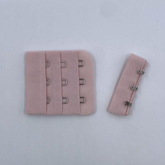 BRA HOOK AND EYE BACK CLOSURES 3 x 3 Light Copper