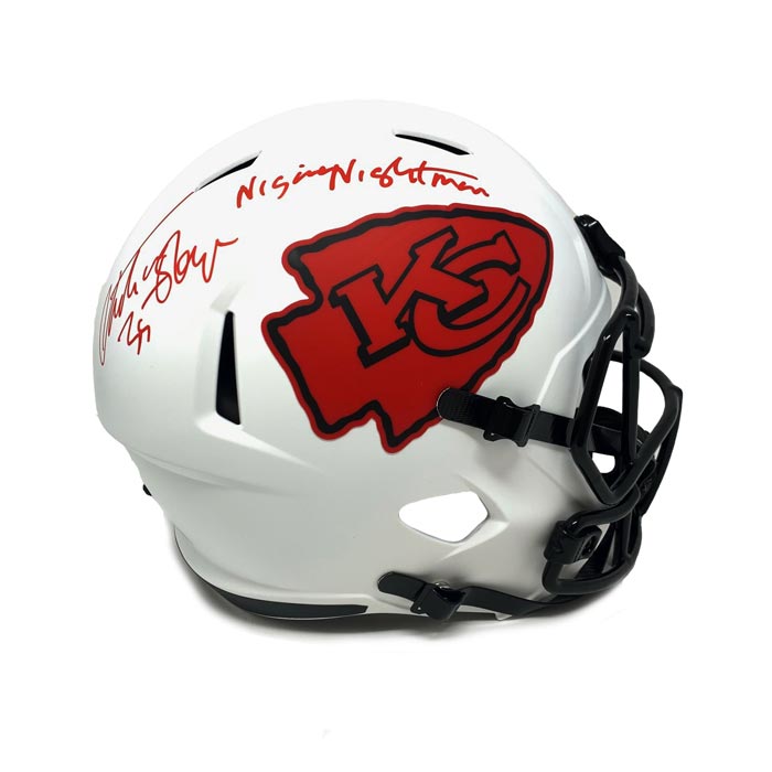 christian okoye signed helmet